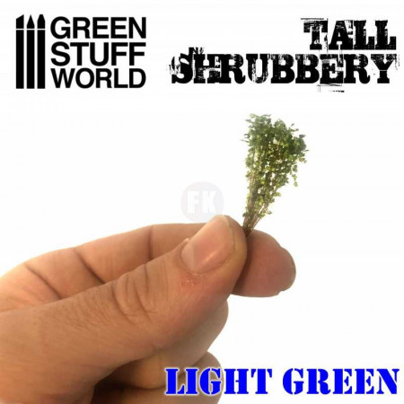 GSW: Vysoké kroviny, svetlozelené (Tall Shrubbery - Light Green)